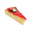 Cheesecake amb melmelada de fruits vermells