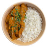 Pollo tikka masala con arroz basmati